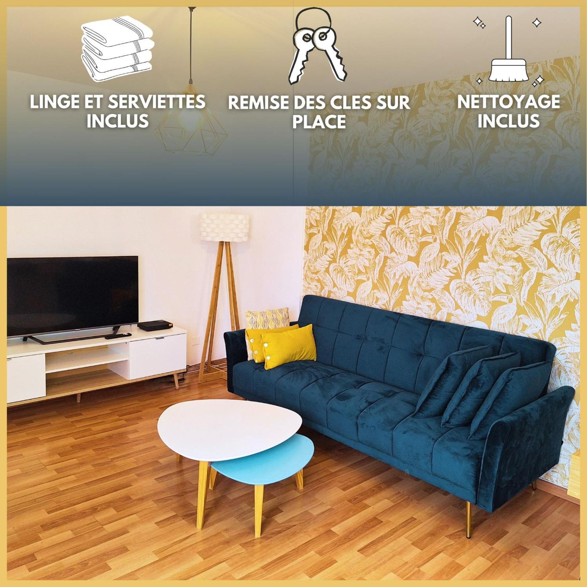 Ferienwohnung Le Fatsia - Rennes Gare T2 Exterior foto