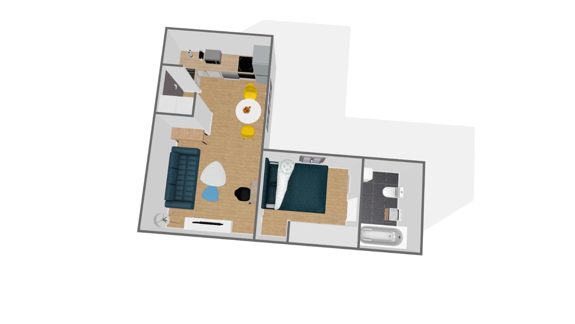 Ferienwohnung Le Fatsia - Rennes Gare T2 Exterior foto